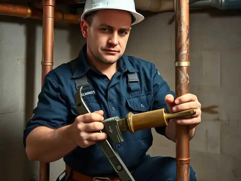 Burst pipe emergency repair